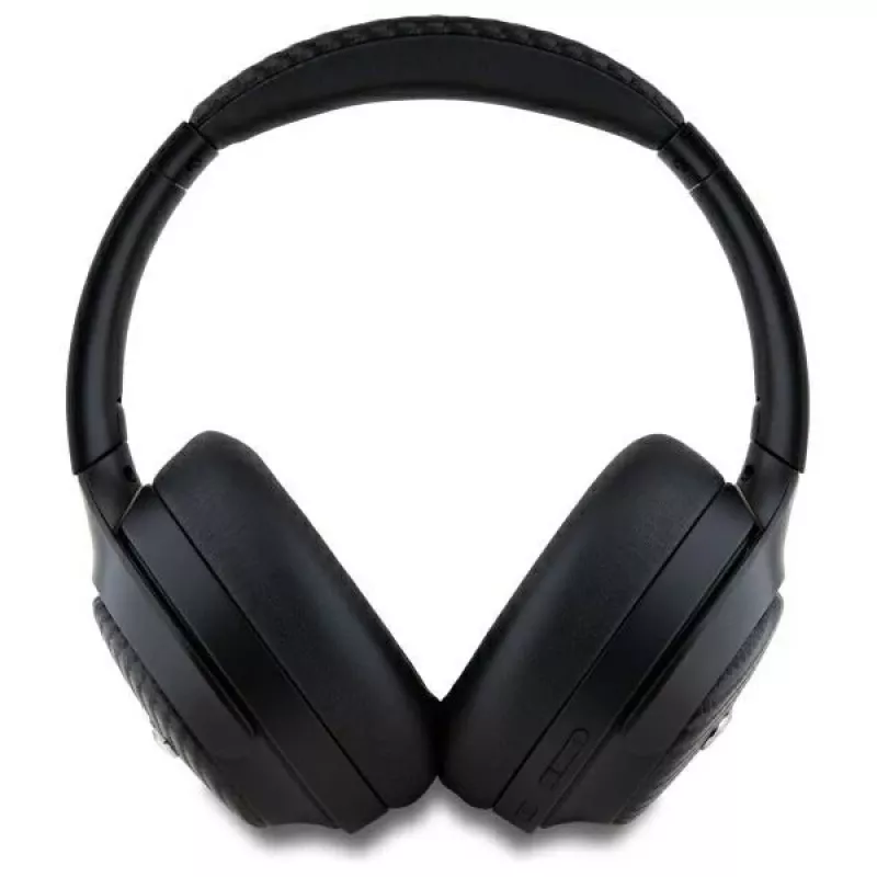Auscultadores Bluetooth over-ear BMW ANC preto com logótipos metálicos