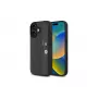 Capa rígida BMW BMHCP16S23PUPVA para iPhone 16 6.1 antracite M Perforated Tricolor Detail Line