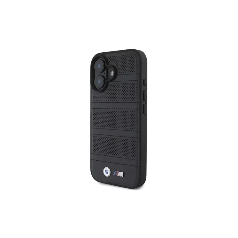 BMW M Collection Perforated and Stitched Line Capa Rígida para iPhone 16 6,1