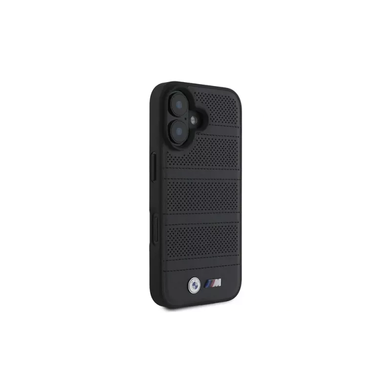 BMW M Collection Perforated and Stitched Line Capa Rígida para iPhone 16 6,1