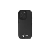 Capa rígida BMW M Perforated And Stitched Line para Apple iPhone 16 Pro 6,3 polegadas preta MagSafe