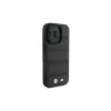 Capa rígida BMW M Perforated And Stitched Line para Apple iPhone 16 Pro 6,3 polegadas preta MagSafe