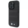 Capa rígida MagSafe BMW M Perforated And Stitched Line para iPhone 16 Pro Max 6.9 preta