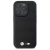 Capa rígida MagSafe BMW M Perforated And Stitched Line para iPhone 16 Pro Max 6.9 preta