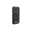 Capa rígida MagSafe BMW M Collection Smooth Full Wrapped Metal para Apple iPhone 16 Pro 6,3 polegadas - preto