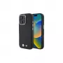 Capa rígida BMW M Edition Kevlar Wrapped Metal para Apple iPhone 16 Pro Max 6,9 polegadas - preto