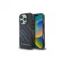 Capa rígida BMW Motorsport IML Random Stripes para Apple iPhone 16 Pro 6,3