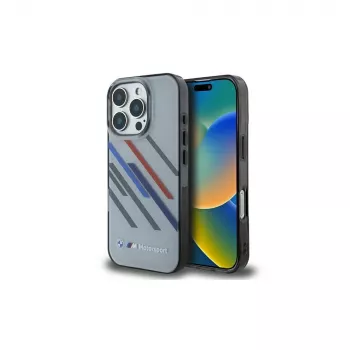 Capa rígida BMW Motorsport para iPhone 16 Pro 6,3