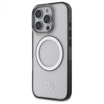 Capa rígida Mercedes-Benz MEHMP16L23HUOKC para iPhone 16 Pro 6,3
