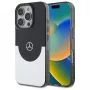 Capa rígida Mercedes-Benz MEHMP16L23HBIGK Double Layer BiColor MagSafe para iPhone 16 Pro 6,3