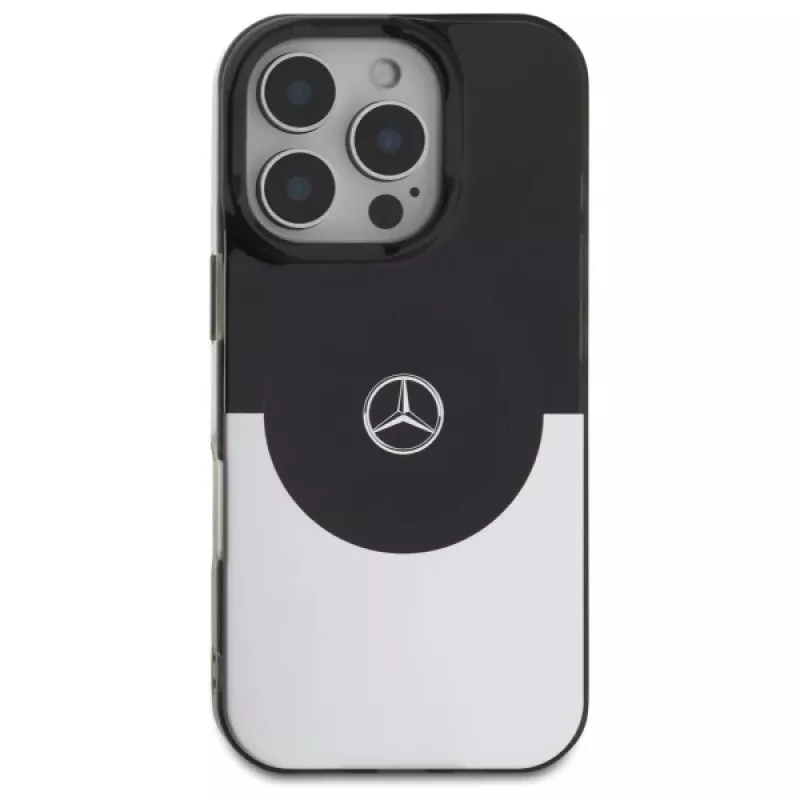 Capa rígida Mercedes-Benz MEHMP16X23HBIGK para iPhone 16 Pro Max 6,9
