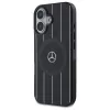 Capa rígida Mercedes-Benz MEHMP16S23HRSK Double Layer Crossed Lines para iPhone 16 6,1