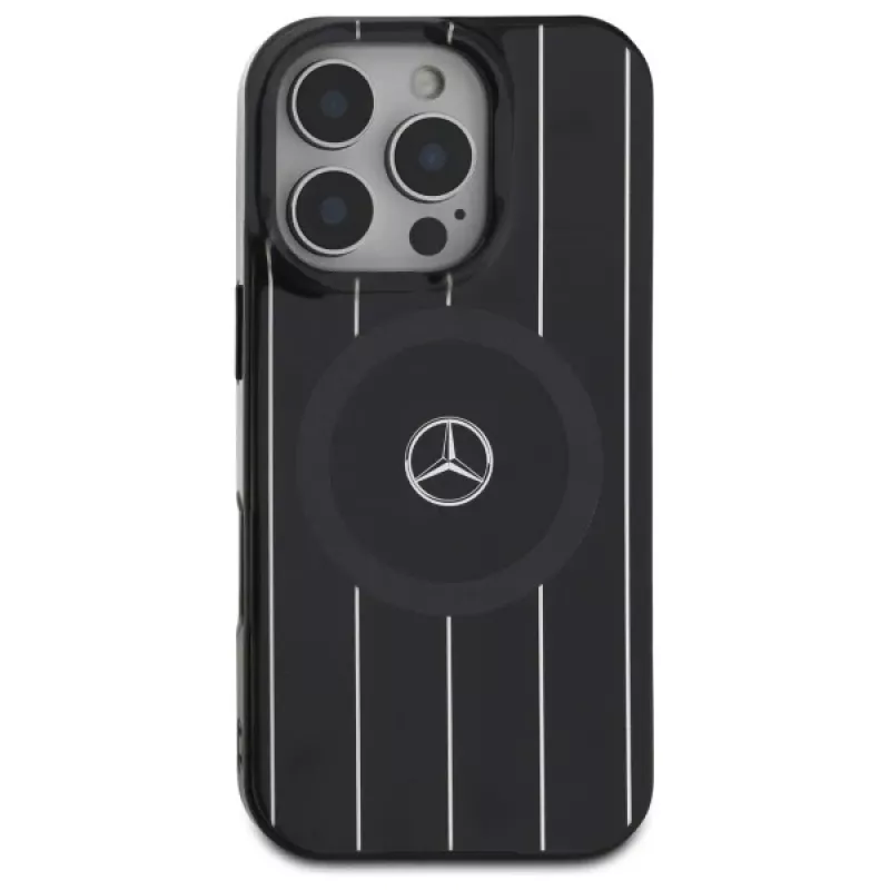 Capa rígida Mercedes-Benz MEHMP16L23HRSK para iPhone 16 Pro 6,3