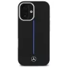 Capa rígida Mercedes-Benz MEHMP16S23SUMBK para iPhone 16 6,1