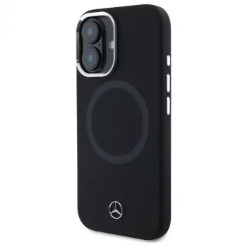 Capa em silicone Mercedes-Benz MEHMP16S23SUTTK para iPhone 16 6,1