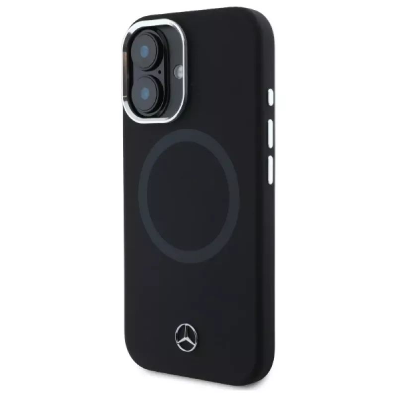 Capa em silicone Mercedes-Benz MEHMP16S23SUTTK para iPhone 16 6,1