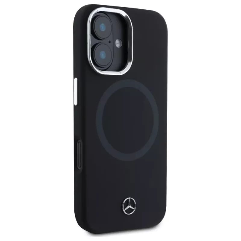 Capa em silicone Mercedes-Benz MEHMP16S23SUTTK para iPhone 16 6,1