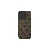 Capa Guess 4G Ring Classic Logo MagSafe para iPhone 16 Pro (castanha)