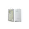 Capa Guess Saffiano Peony Classic Logo MagSafe para iPhone 16 (dourada)