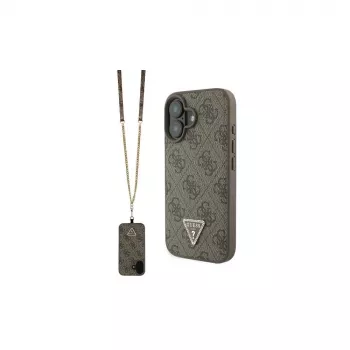 Capa rígida Guess GUHCP16SP4TDSCPW para iPhone 16 6,1