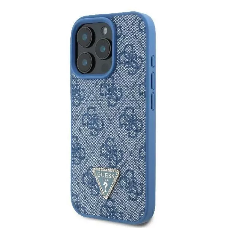 Capa rígida Guess GUHCP16LP4TDSCPB para iPhone 16 Pro 6,3