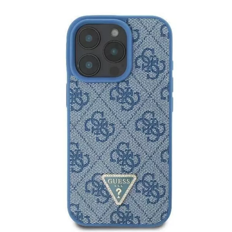 Capa rígida Guess GUHCP16LP4TDSCPB para iPhone 16 Pro 6,3