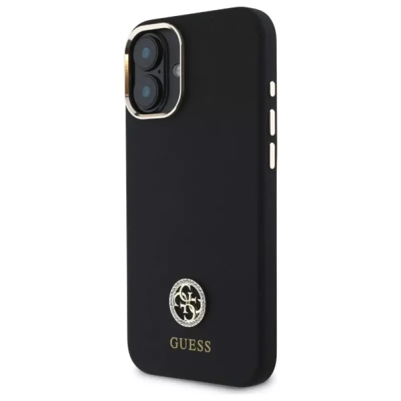 Capa rígida Guess GUHCP16SM4DGPK para iPhone 16 6,1