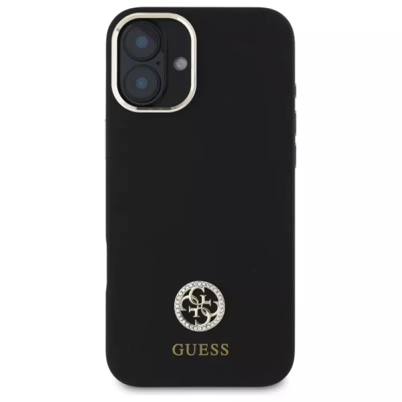 Capa rígida Guess GUHCP16SM4DGPK para iPhone 16 6,1