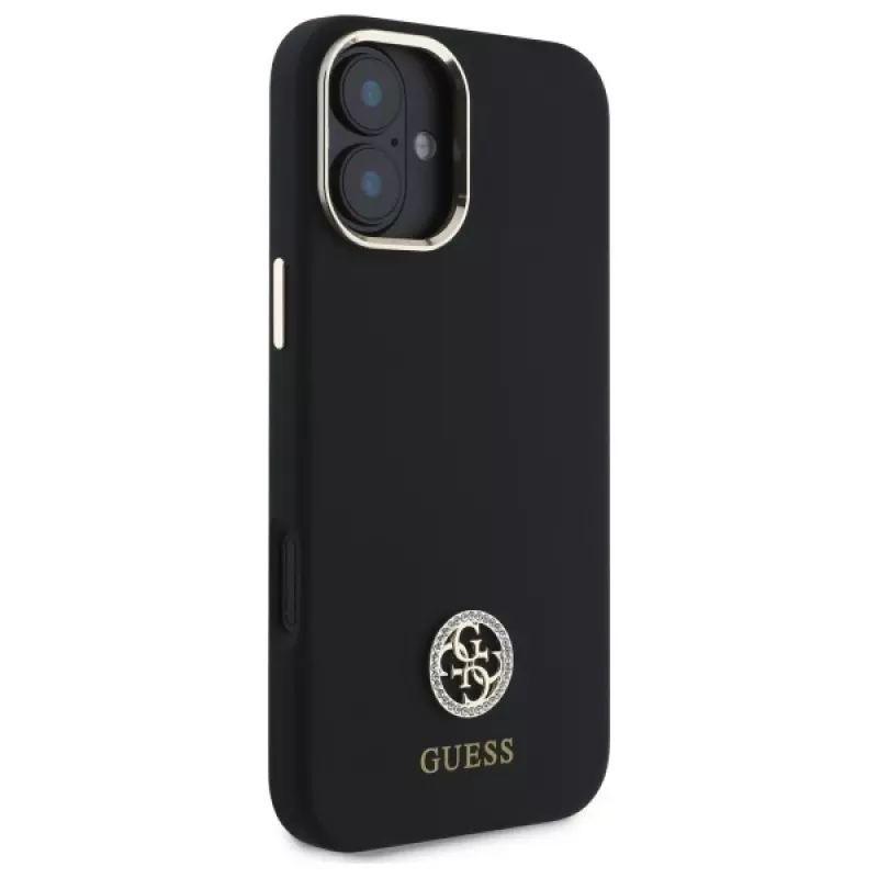 Capa rígida Guess GUHCP16SM4DGPK para iPhone 16 6,1