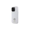 Capa em silicone Guess GUHCP16LM4DGPH para iPhone 16 Pro 6,3