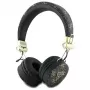 Guess 4G Triangle Round Shape auscultadores sem fios, Bluetooth, ENC, pretos