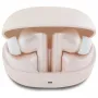 Guess Capsule Printed Logo - auriculares Bluetooth TWS ANC & ENC + estojo de carregamento (rosa)