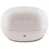 Guess Capsule Printed Logo - auriculares Bluetooth TWS ANC & ENC + estojo de carregamento (rosa)