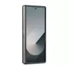 DKNY DKHMZFD6PSOSPW Capa traseira para Samsung Galaxy Z Fold6 castanha padrão repetido faixa inferior