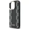 DKNY DKHMP16XPCPVSLK Capa rígida padrão xadrez MagSafe para iPhone 16 Pro Max 6.9 preto