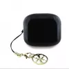 Guess Glossy Effect Printed Classic Logo & Charm auriculares TWS Bluetooth com estojo de carregamento (preto)