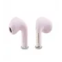 Guess Glossy Effect Printed Classic Logo & Charm auriculares TWS rosa