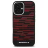 AMG AMHMP16S24SSRRK iPhone 16 6,1 preto capa rígida Silicone Graphics MagSafe
