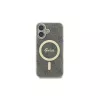Guess GUHMP16SH4STW iPhone 16 6,1 capa rígida IML 4G MagSafe castanho