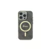 Guess GUHMP16LH4STW iPhone 16 Pro 6,3 capa rígida IML 4G MagSafe castanho