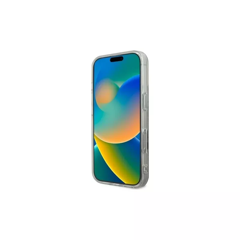 Guess GUHMP16LH4STW iPhone 16 Pro 6,3 capa rígida IML 4G MagSafe castanho