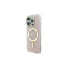 Guess GUHMP16XH4STP capa rígida para Apple iPhone 16 Pro Max 6,9 polegadas rosa IML 4G MagSafe