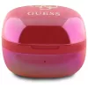 Guess 4G Printed Logo auriculares True Wireless com estojo de carregamento - Fuchsia Iridescent