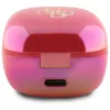 Guess 4G Printed Logo auriculares True Wireless com estojo de carregamento - Fuchsia Iridescent