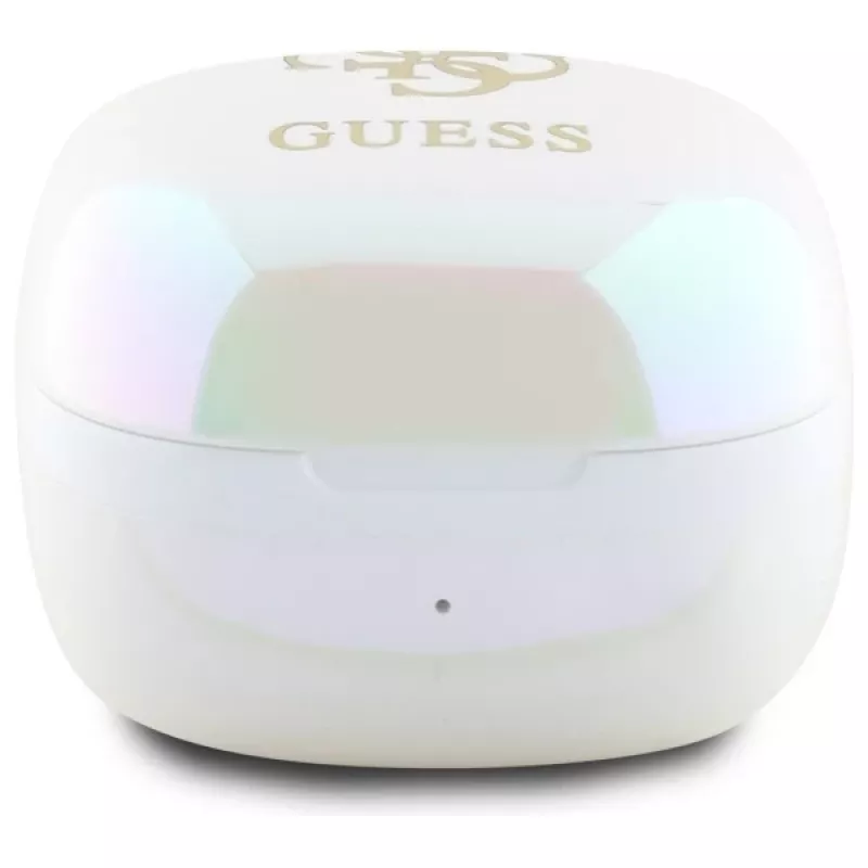 Guess 4G Printed Logo auriculares True Wireless Stereo Bluetooth com estojo de carregamento (branco)