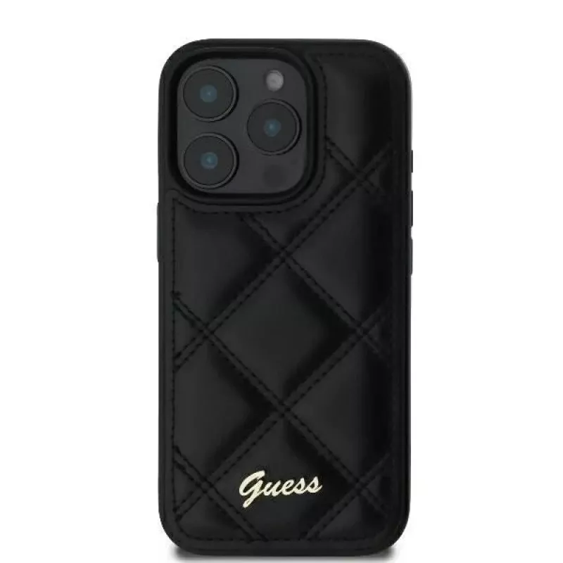 Guess GUHCP16LPSQSQSK capa rígida para Apple iPhone 16 Pro 6,3