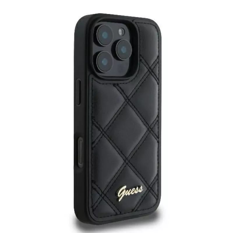 Guess GUHCP16LPSQSQSK capa rígida para Apple iPhone 16 Pro 6,3