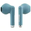Guess Printed Classic Logo auriculares Bluetooth TWS com estojo de carregamento (Turquesa)