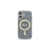 Guess GUHMP16SH4STB iPhone 16 6.1 capa rígida IML 4G MagSafe Azul