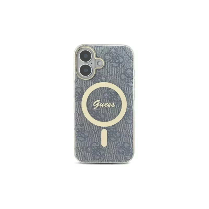 Guess GUHMP16SH4STB iPhone 16 6.1 capa rígida IML 4G MagSafe Azul